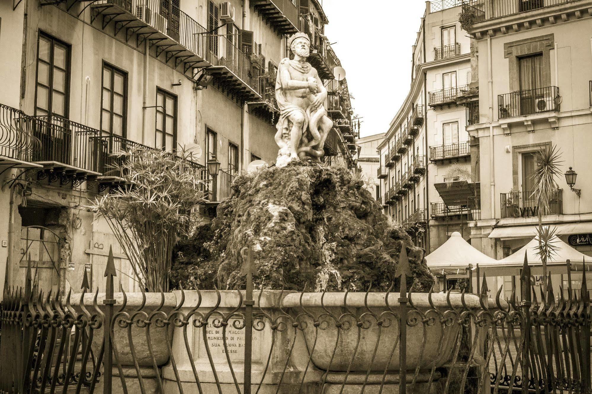 Bed and Breakfast La Dimora Del Genio Palermo Exterior foto
